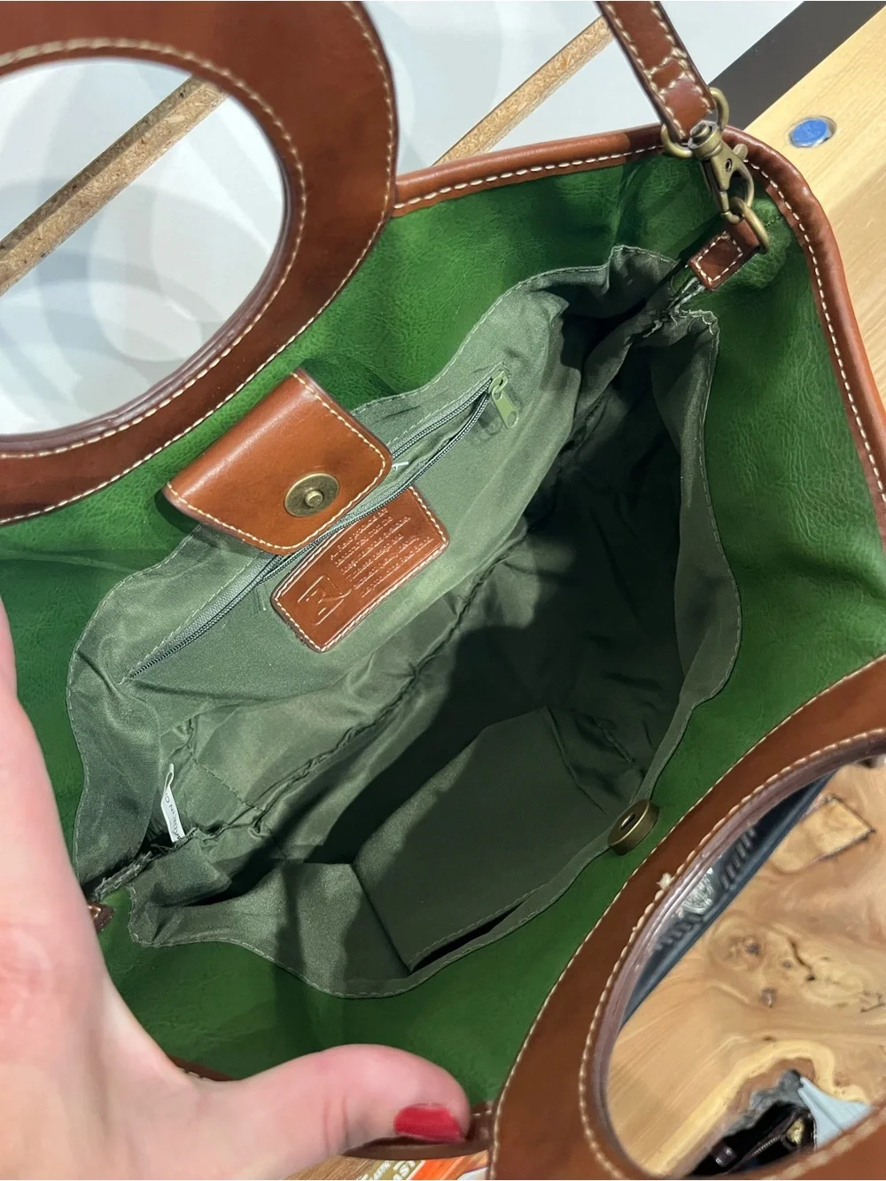 Vintage Relic leather bag